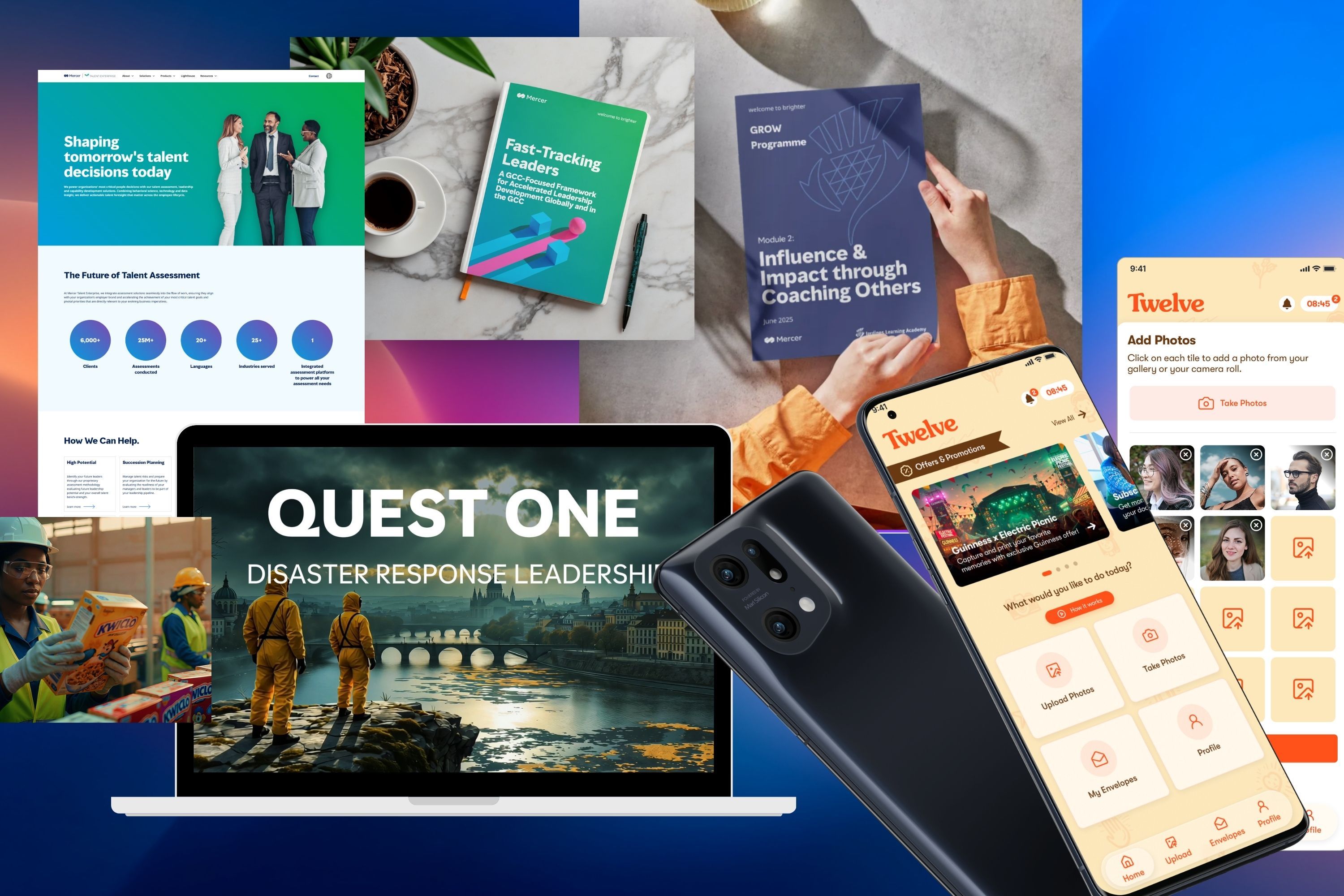 AI creative production — campaign-ready content powered by AI and governed by your brand
