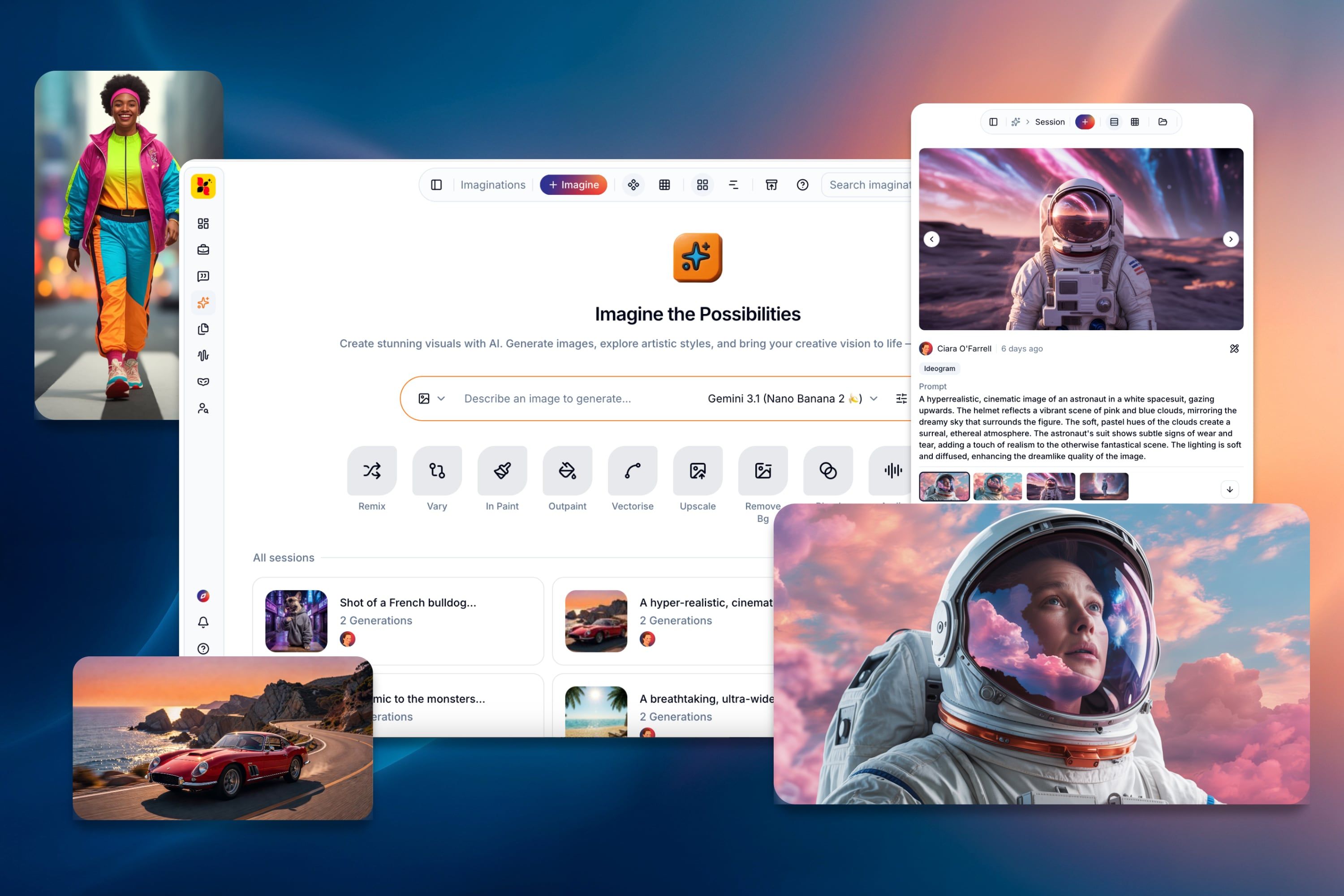 Create — on-brand content in Euryka