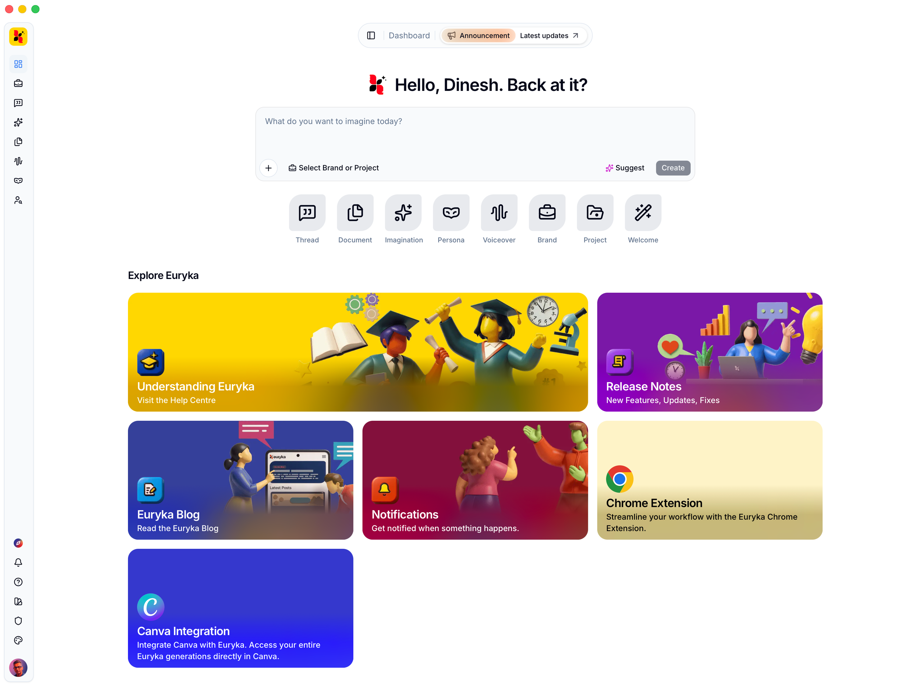 Euryka platform — view 1