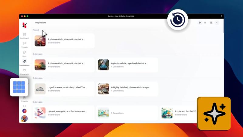 Explore the Imaginations Interface