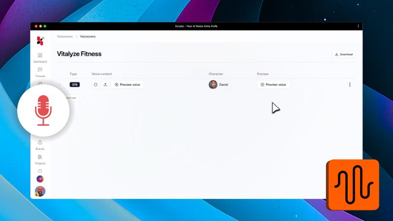 Create Speech-to-Speech Voice Overs